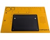 ESD Silicone Soldering Mat - Black with Orange Base
